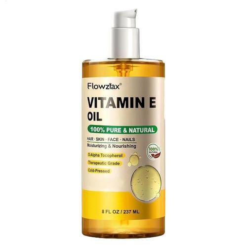 Vitamin E Oil 8 Oz Organic For Skin Perfect Bath And Body Oil Non-Gluten
