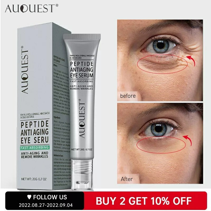 AUQUEST Anti Cerne Skin Care Anti Wrinkle Cream Beauty Tool Peptides